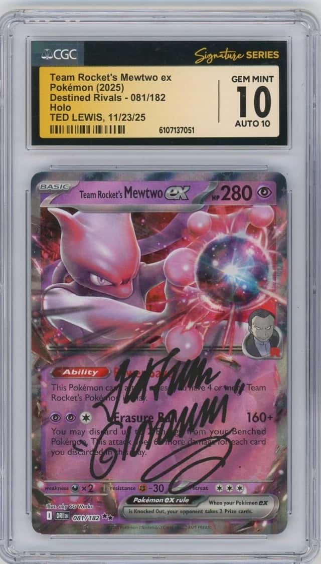 ROCKET'S MEWTWO ex