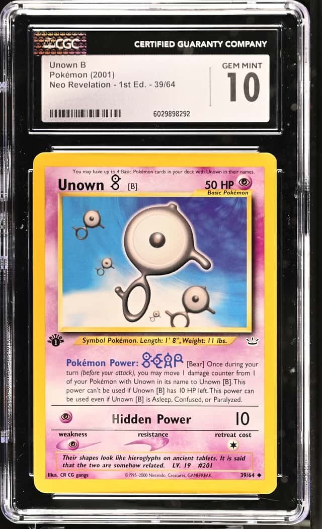 Unown B