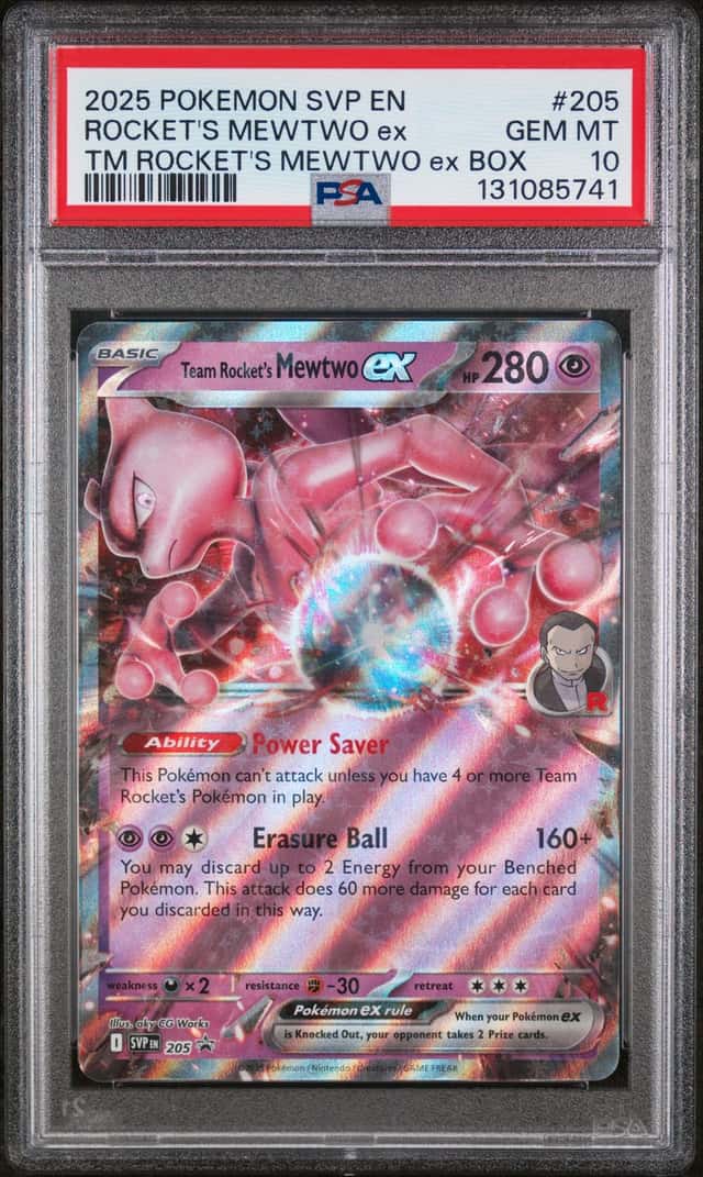 ROCKET's MEWTWO EX