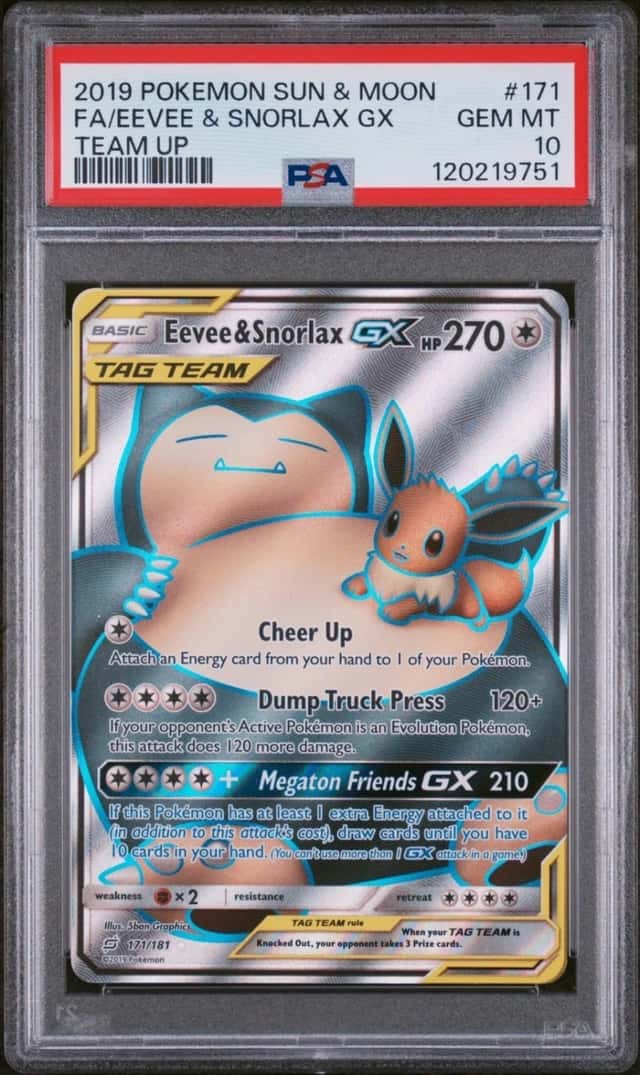 Eevee & Snorlax GX