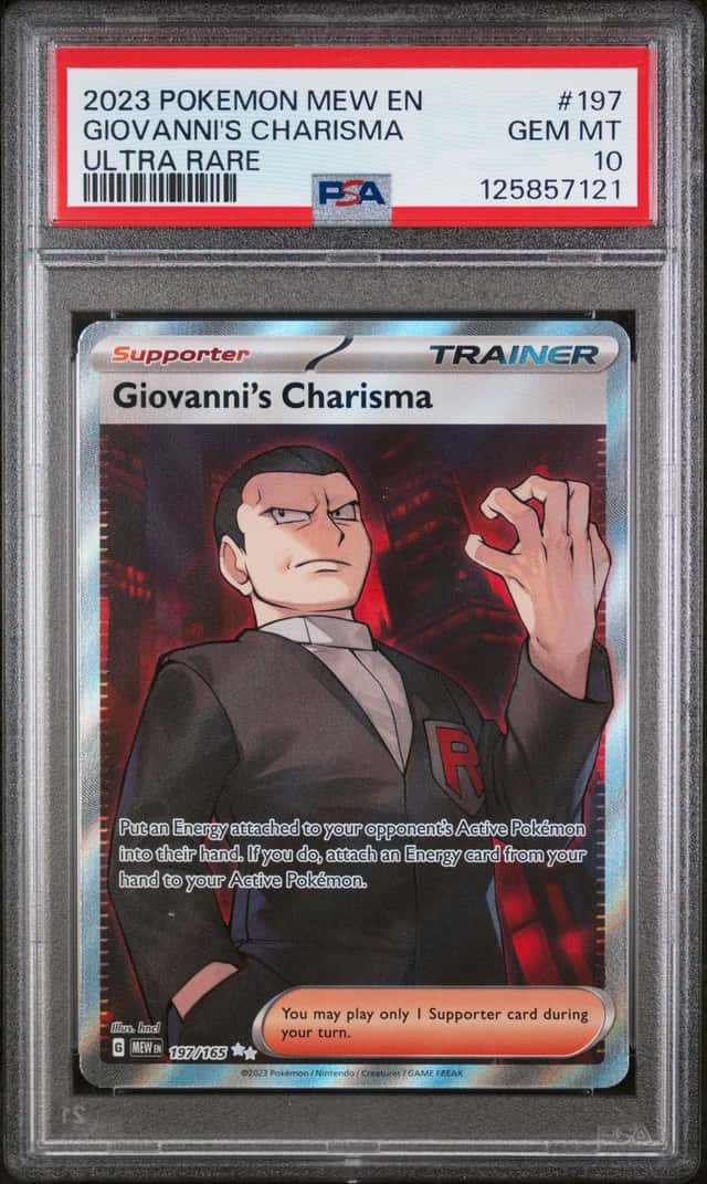 Giovanni's Charisma