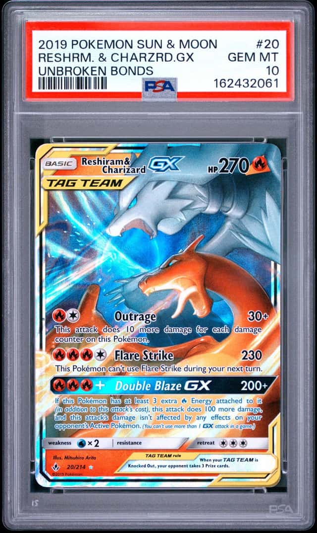 Reshiram & Charizard GX