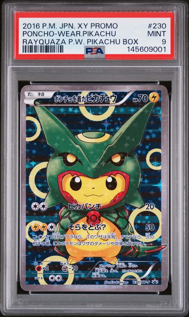 Poncho-wearing Pikachu