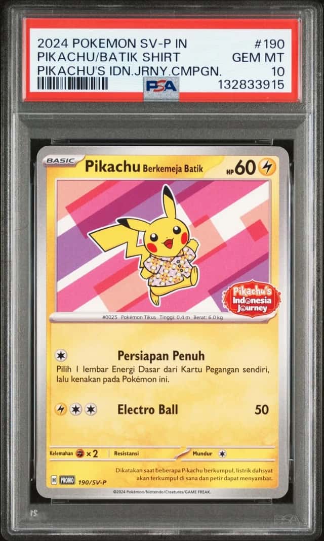 Pikachu/Batik Shirt