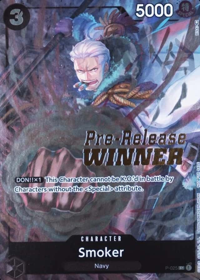 Op Alt Art · Prerelease · Paramount War Winner
