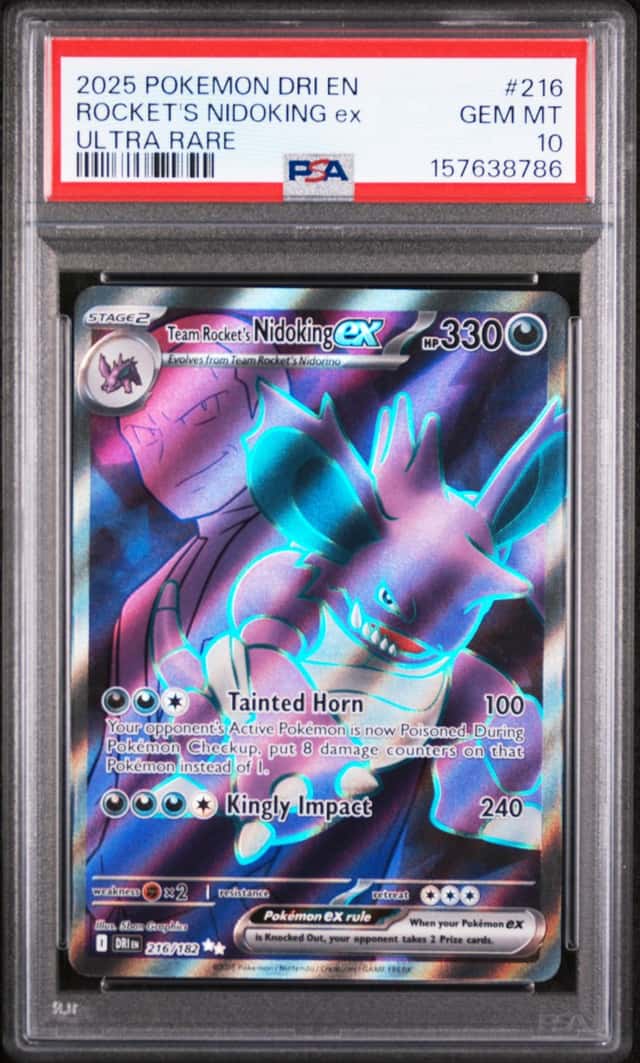 ROCKET'S NIDOKING ex