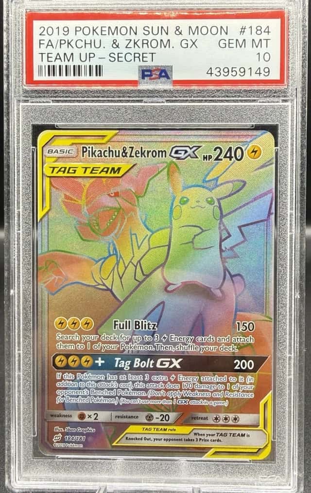Pikachu & Zekrom GX