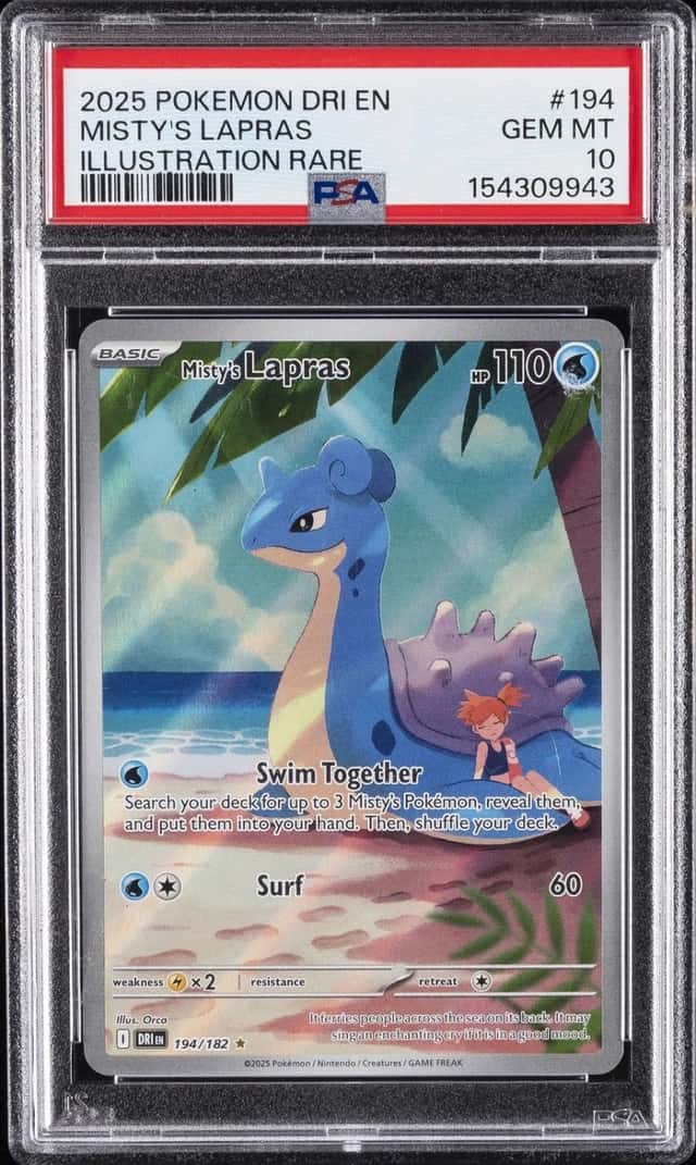 Misty's Lapras
