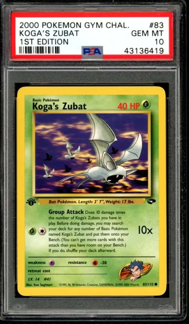 Koga's Zubat