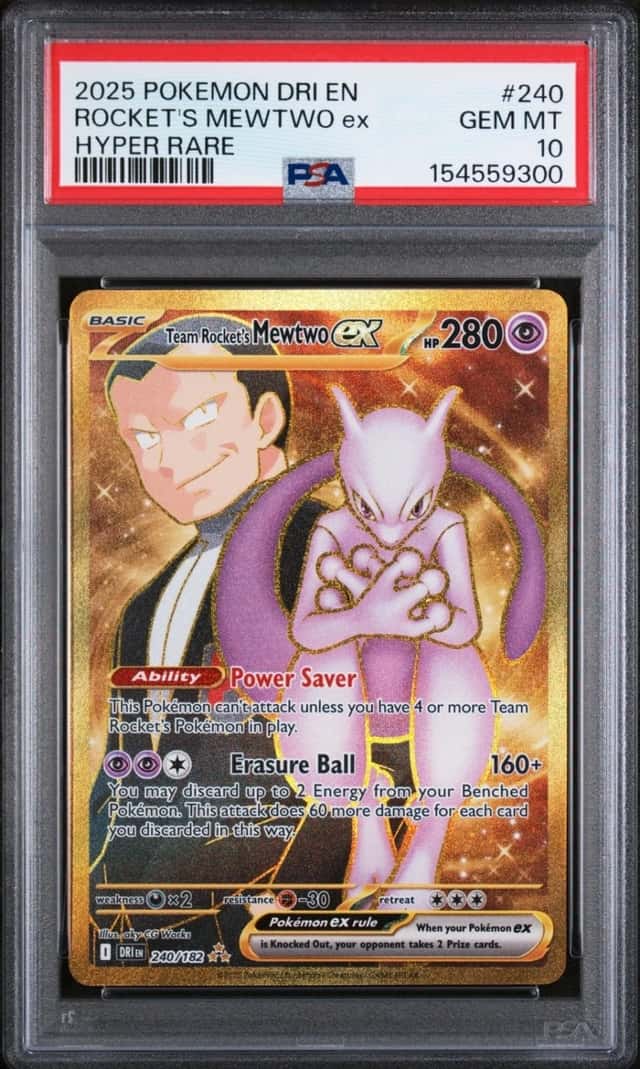 ROCKET'S MEWTWO ex