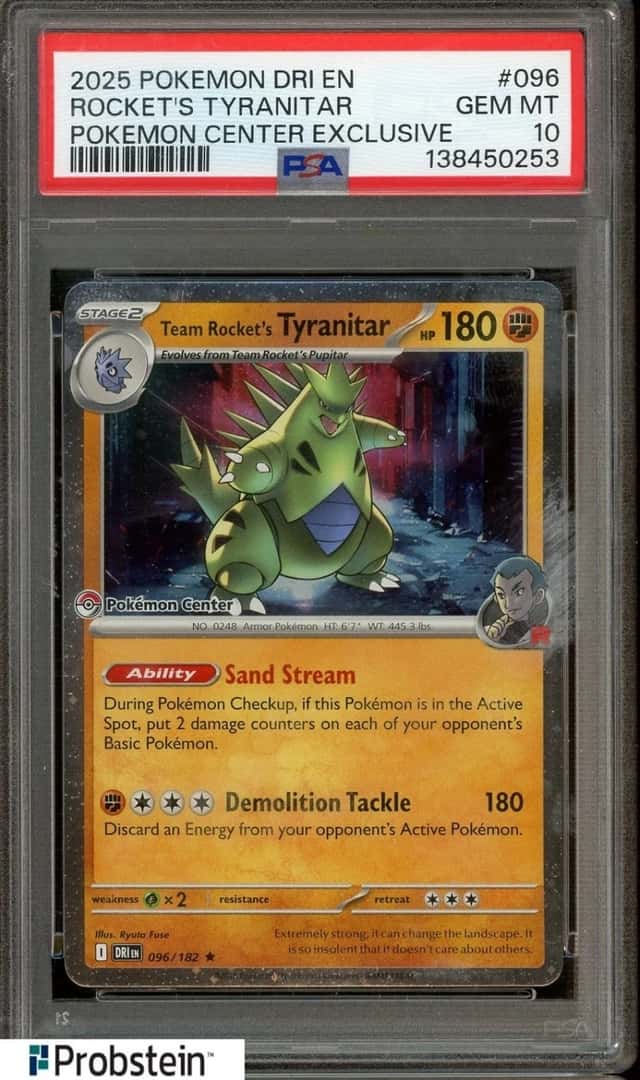 Rocket's Tyranitar