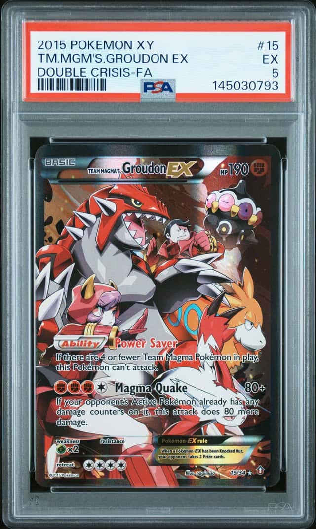 Team Magma's Groudon EX