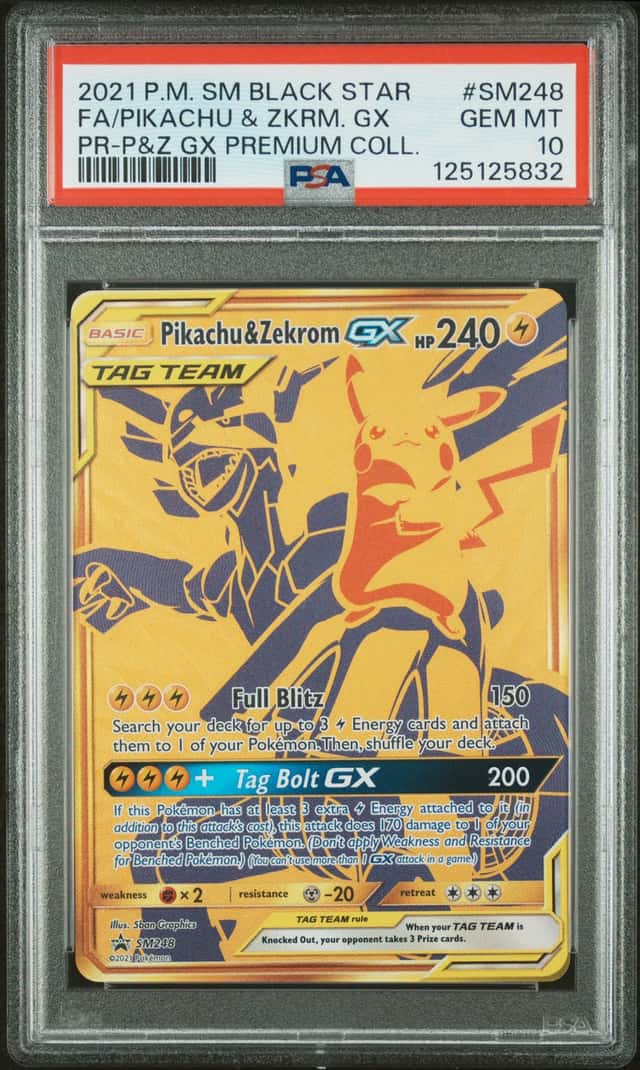 Pikachu & Zekrom GX