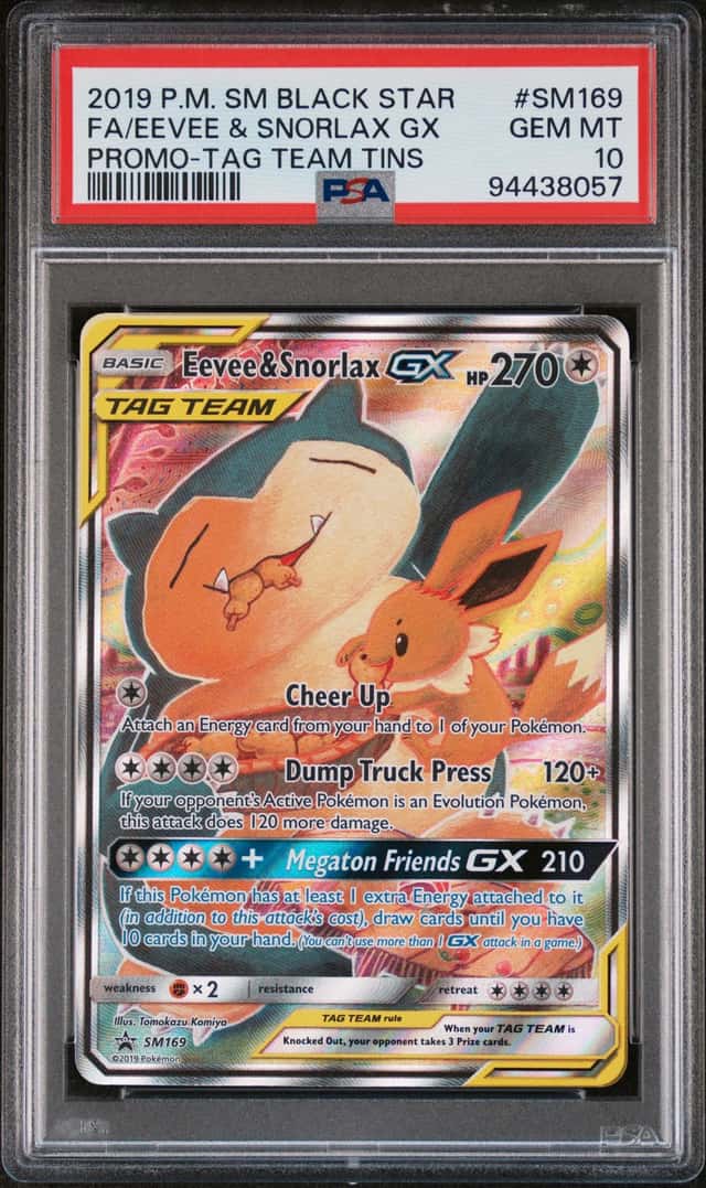 Eevee & Snorlax GX