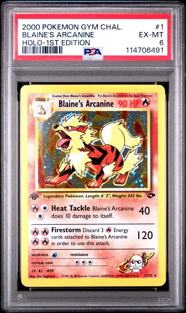 Blaine's Arcanine