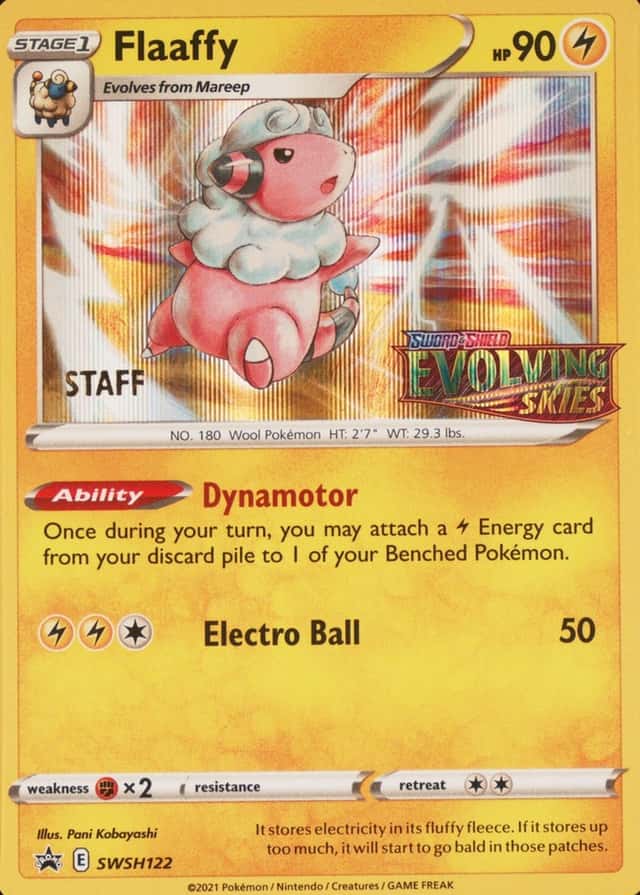 Holo · Prerelease · Evolving Skies Staff