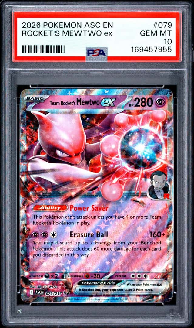 ROCKET'S MEWTWO ex
