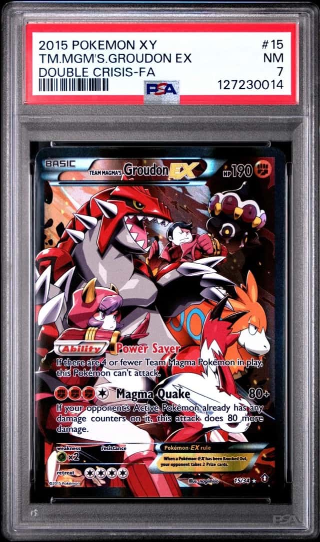 Team Magma's Groudon EX