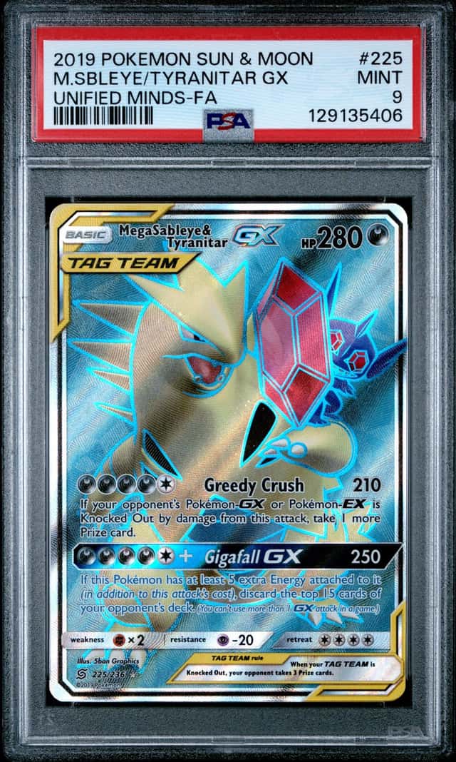 Mega Sableye & Tyranitar GX
