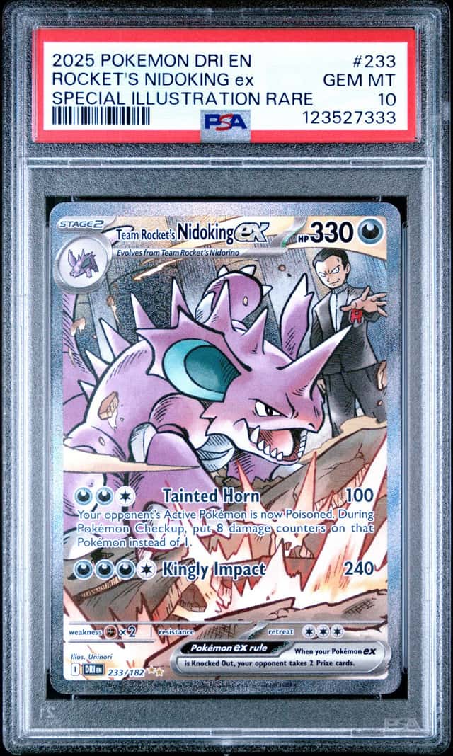ROCKET'S NIDOKING ex