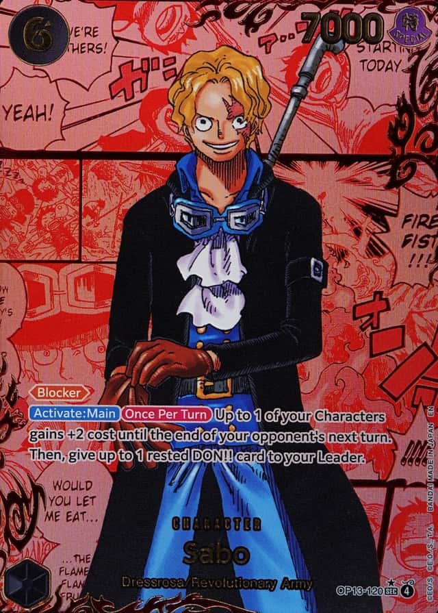 Op Red Manga Art