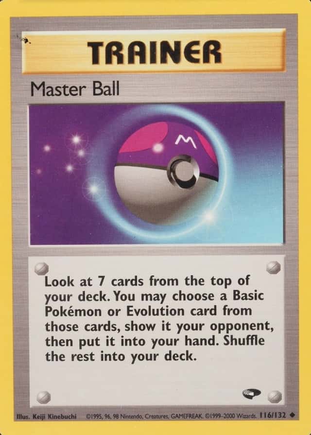 Master Ball · Reverse Holo