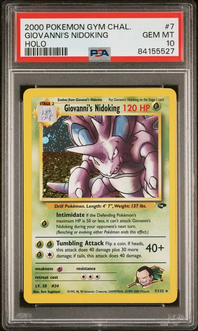 Giovanni's Nidoking