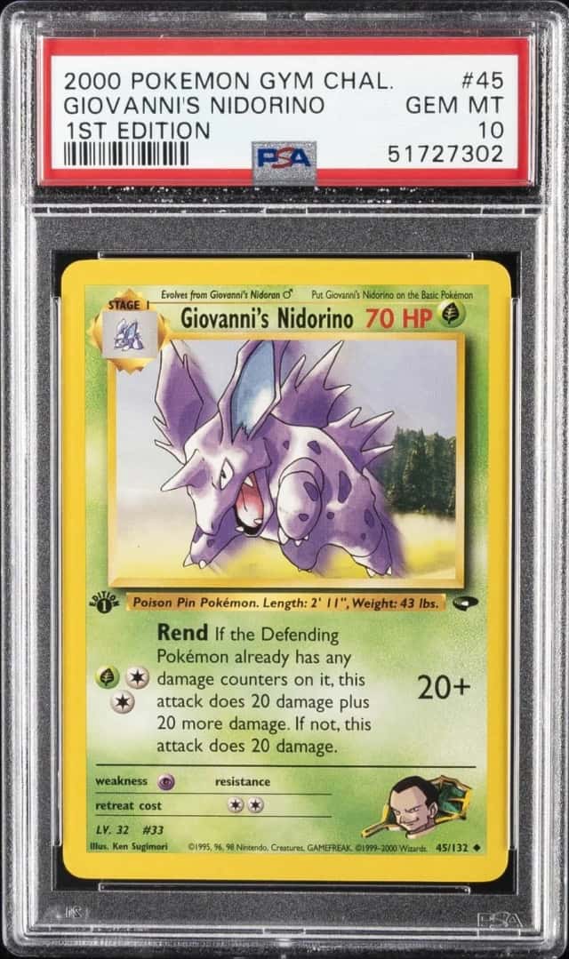 Giovanni's Nidorino