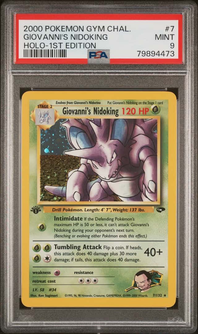 Giovanni's Nidoking