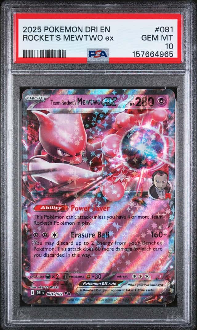 ROCKET'S MEWTWO ex