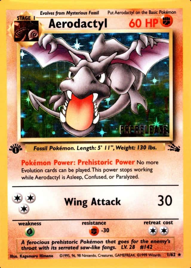1St Edition · Prerelease