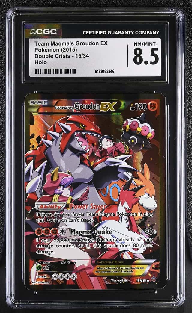 Team Magma's Groudon EX