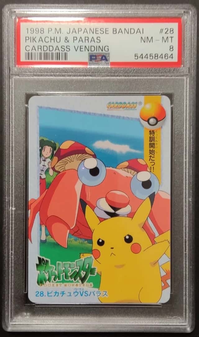 Pikachu & Paras