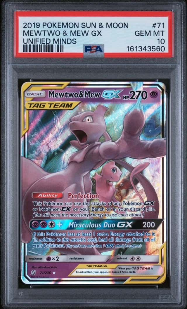 Mewtwo & Mew GX
