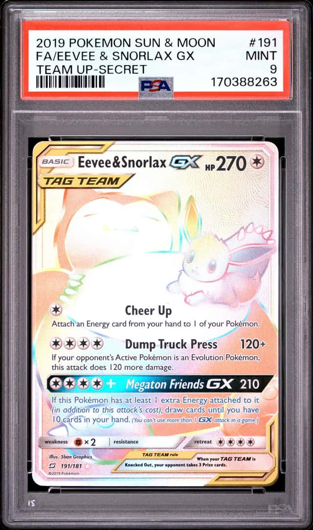 Eevee & Snorlax GX