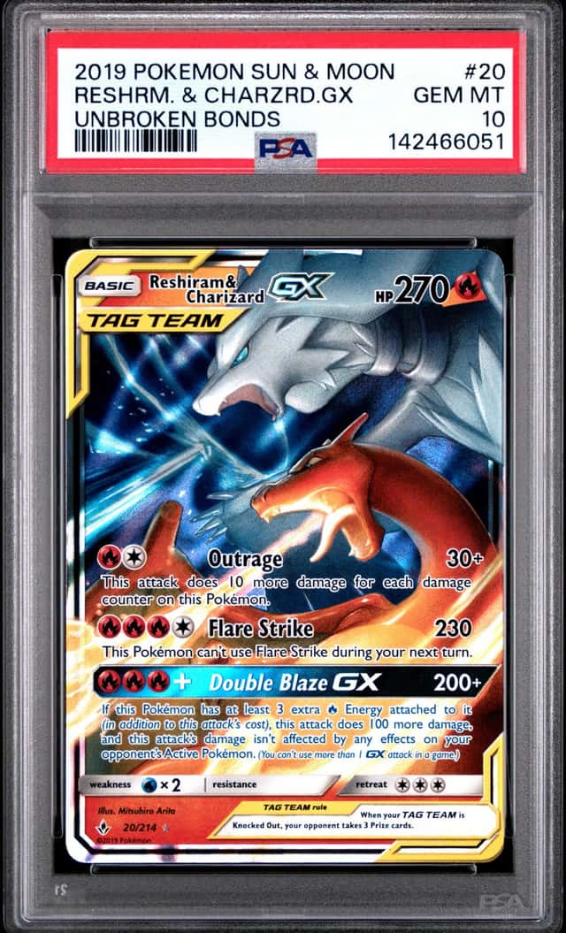 Reshiram & Charizard GX