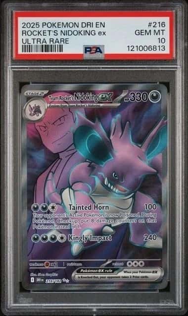 ROCKET'S NIDOKING ex