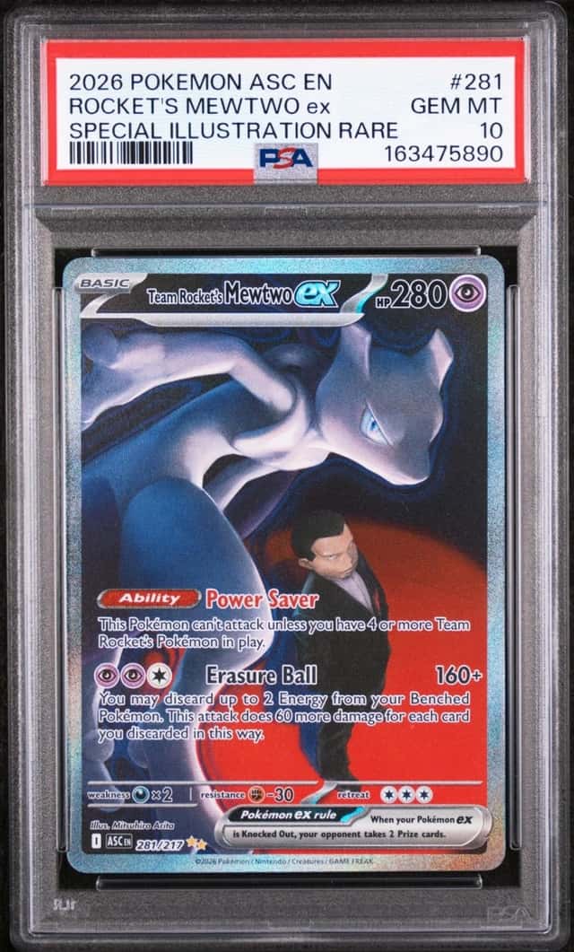 ROCKET'S MEWTWO ex