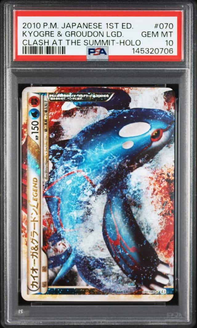 Kyogre & Groudon LEGEND