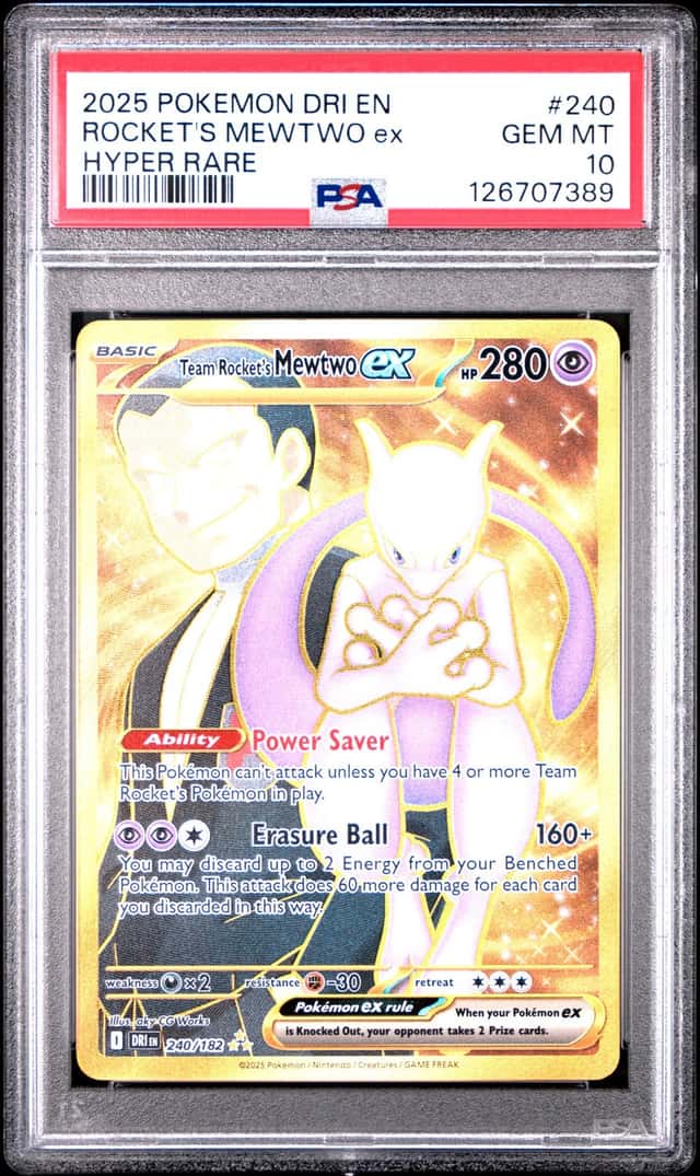 ROCKET'S MEWTWO ex