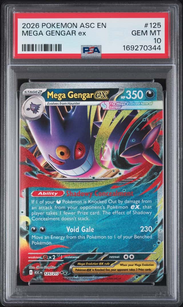 MEGA GENGAR ex