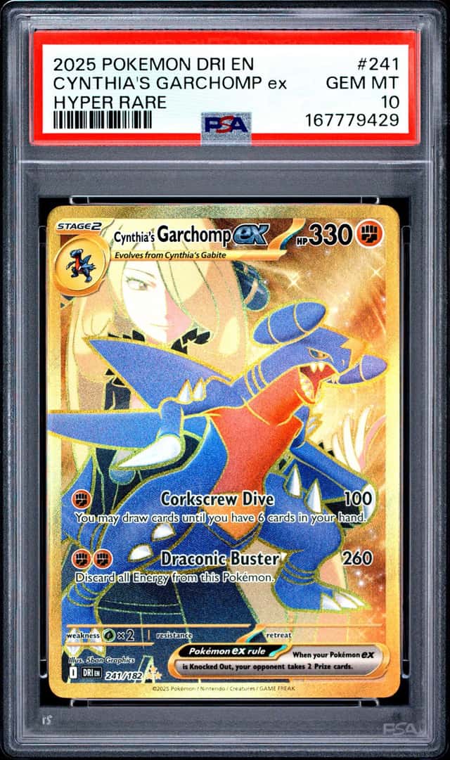 CYNTHIA'S GARCHOMP ex