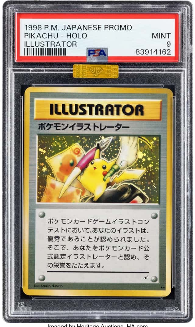 Pokemon Illustrator HOLO