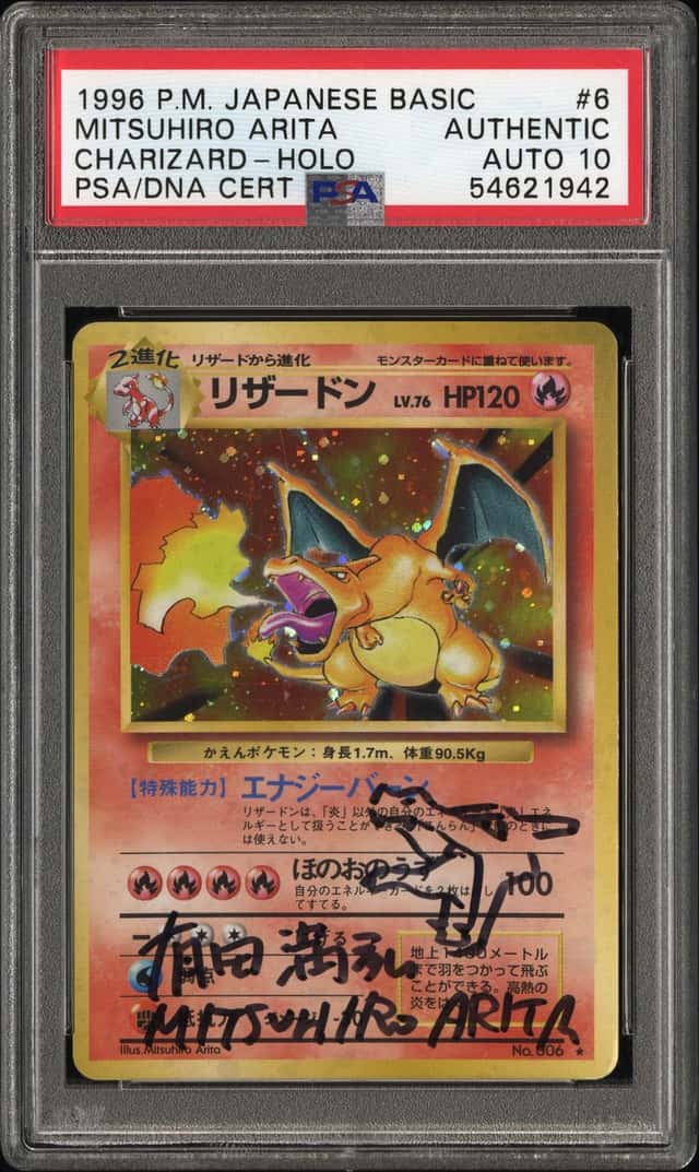 Pokémon Charizard 006 Japanese Base Set PSA Authentic...