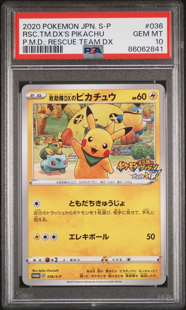 Rescue Team Dx's Pikachu