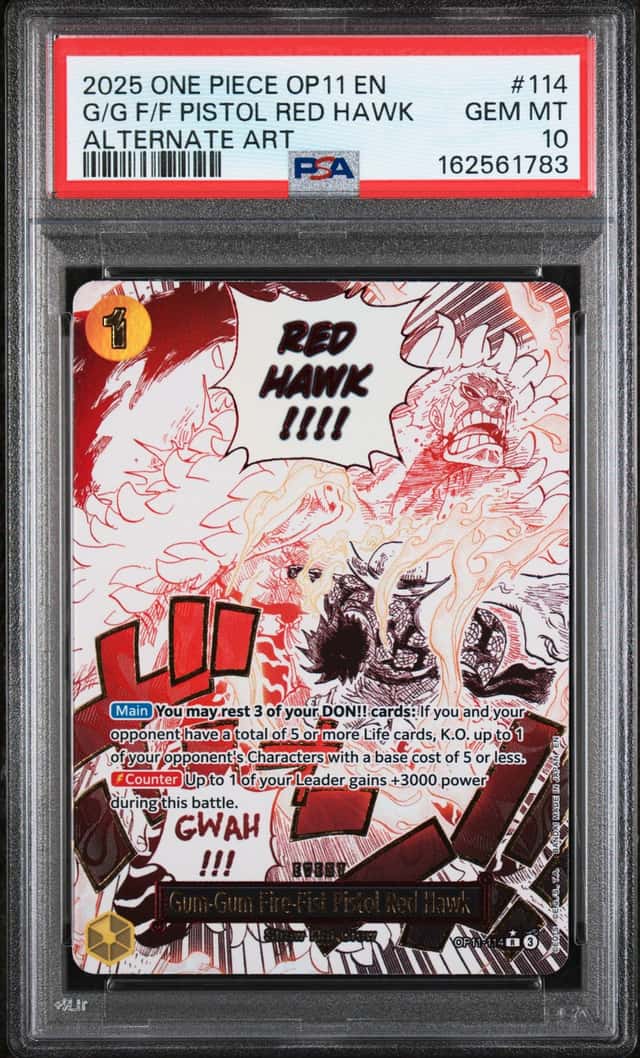 Gum-Gum Fire-Fist Pistol Red Hawk