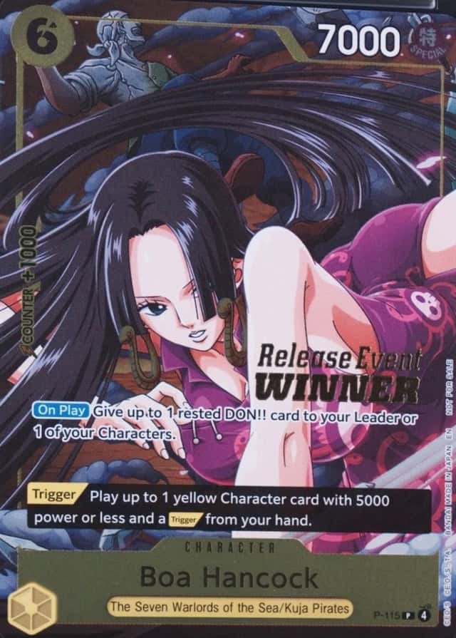 Release Event, Winner