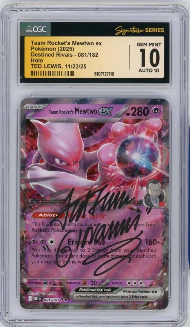 ROCKET'S MEWTWO ex