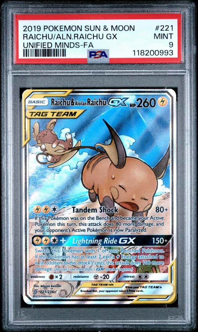 Raichu & Alolan Raichu GX