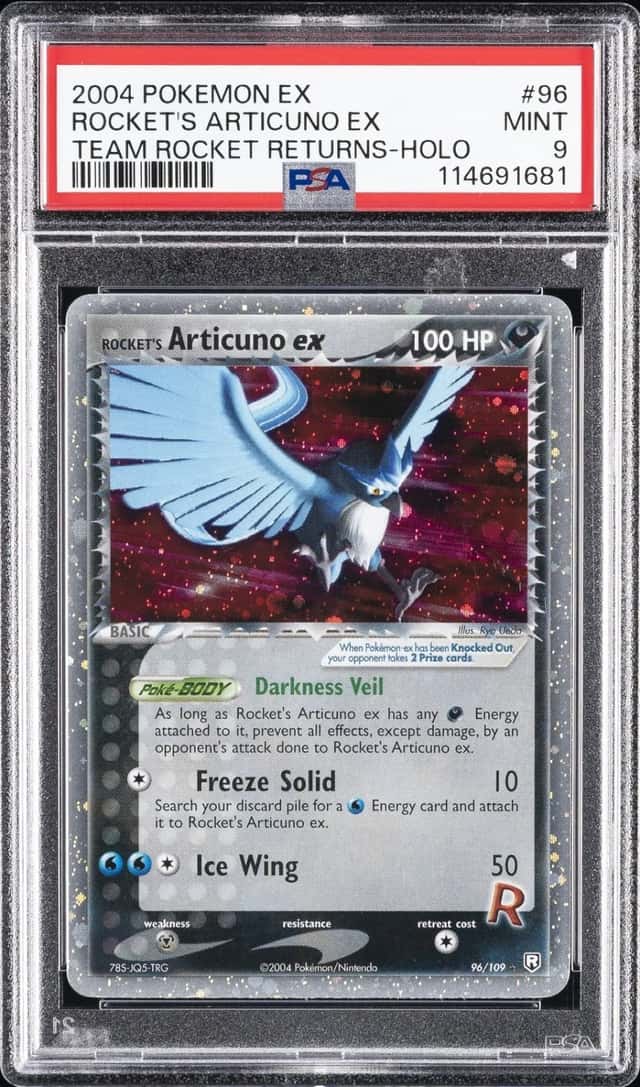 Rocket's Articuno EX